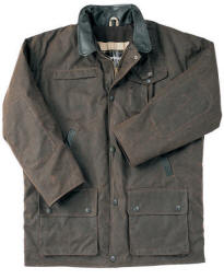 Barbour Bushman Wax Jacket MWX0005BR71-A1551 Brown | Red Rae Town